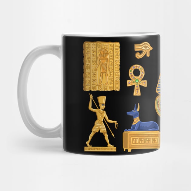 Egyptian Treasure by Mackaycartoons
